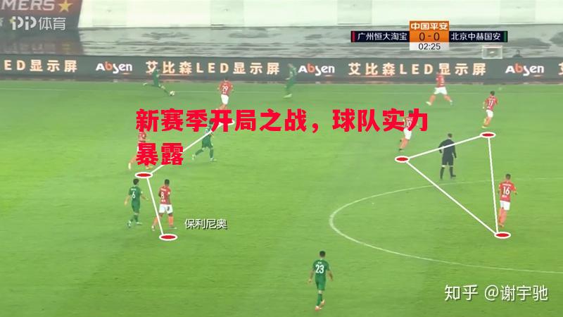 新赛季开局之战，球队实力暴露